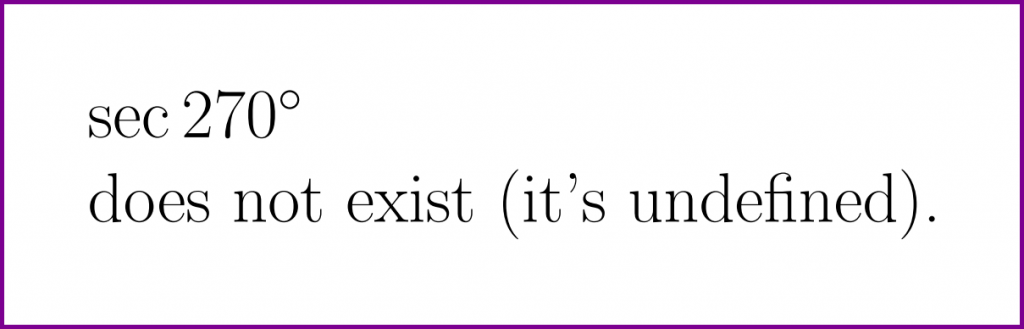 solved-what-is-the-exact-value-of-secant-of-270-degrees-sec-270