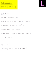 Complex numbers (problem and solution)