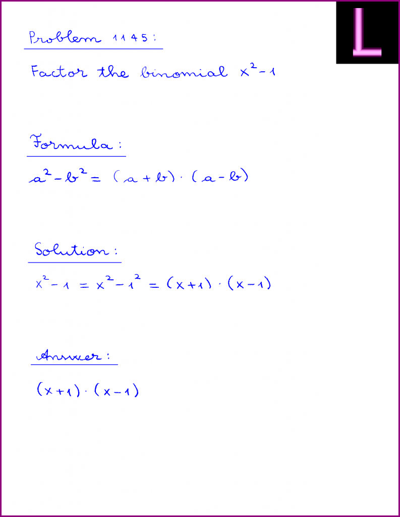 problem-1145-factor-the-binomial-x-2-1-lunlun-com