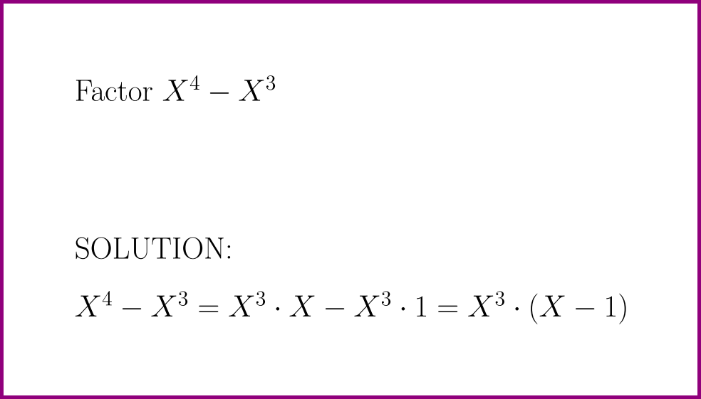Factor X 4 X 3 Problem With Solution Lunlun Com