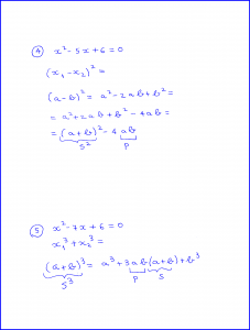 Vieta's Formulas For Second Degree Equations 2