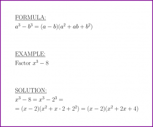 a^3 – b^3 (formula and example) – LUNLUN.COM