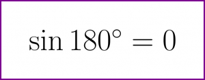 [Solved] What is the exact value of sine of 180 degrees? (sin 180 degrees)