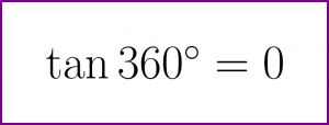 [Solved] What is the exact value of tangent of 360 degrees? (tan 360 degrees)