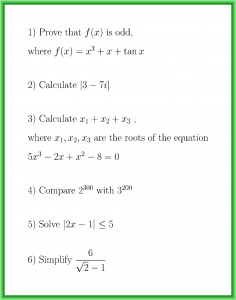 Learn Math (problems with solutions) [volume 2] TOC